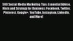 500 Social Media Marketing Tips: Essential Advice Hints and Strategy for Business: Facebook