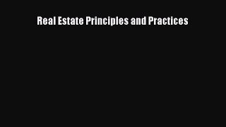 [PDF Download] Real Estate Principles and Practices [PDF] Full Ebook