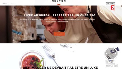 Un repas équilibré de chef au bureau - 2016/01/07