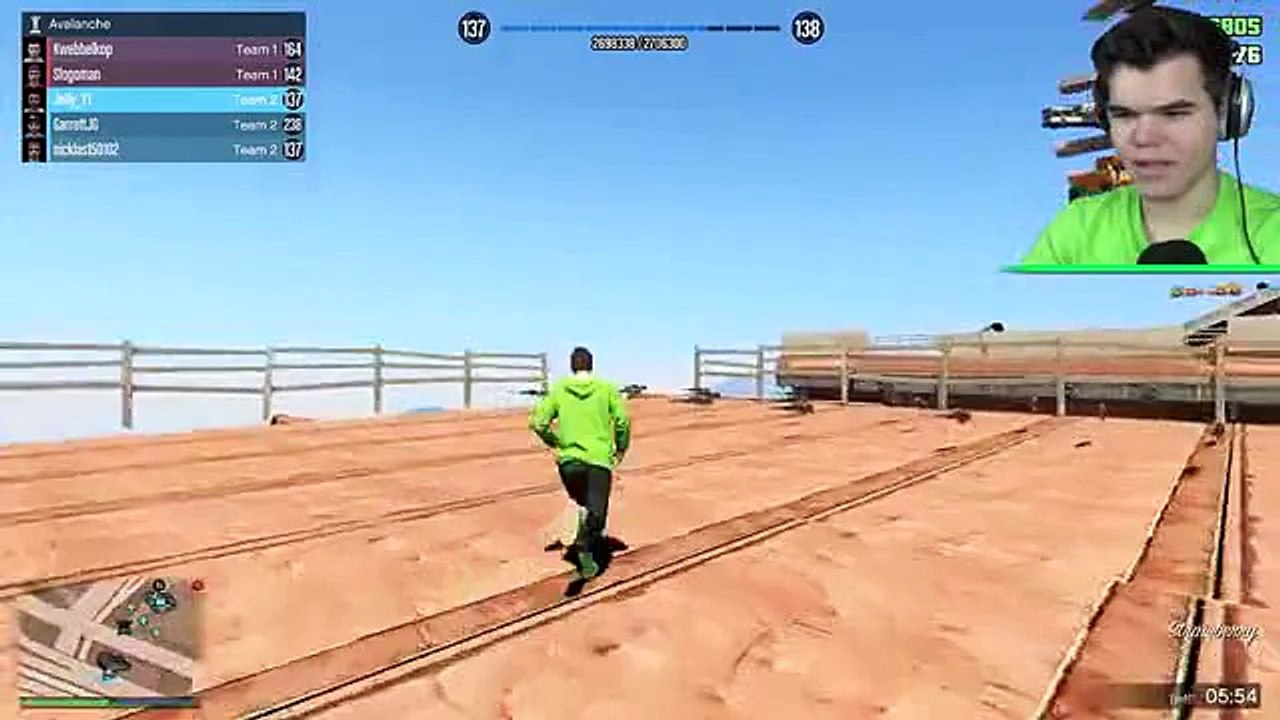 GTA 5 FUNNY MOMENTS-LAST TEAM STANDING ROUND-6