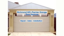 Richmond Hill - Garage Door Repair, Sales & Opener Installation Services