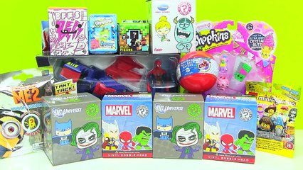 BIG Surprise Unboxing BFFs, Minecraft, Shopkins Season 2, Spiderman, Despicable Me
