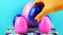 Surprise Eggs Peppa Pig Toys! Littlest Pet Shop, Shopkins, Minions, Playmobil figure