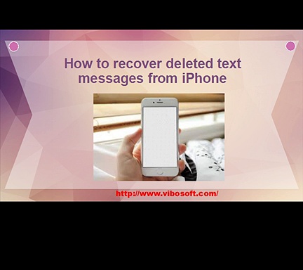 iPhone data recovery