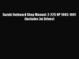 [PDF Download] Suzuki Outboard Shop Manual: 2-225 HP 1985-1991 (Includes Jet Drives) [Download]