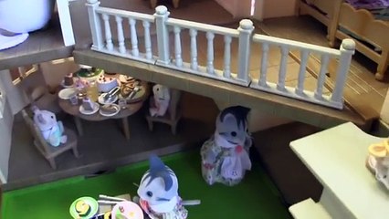 シルバニアファミリー あかりの灯る大きなお家  Miniature   Dollhouse