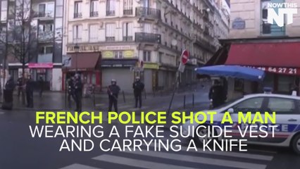 French Police Shoot And Kill A Man With A Knife On The One Year Anniversary Of Charlie Hebdo