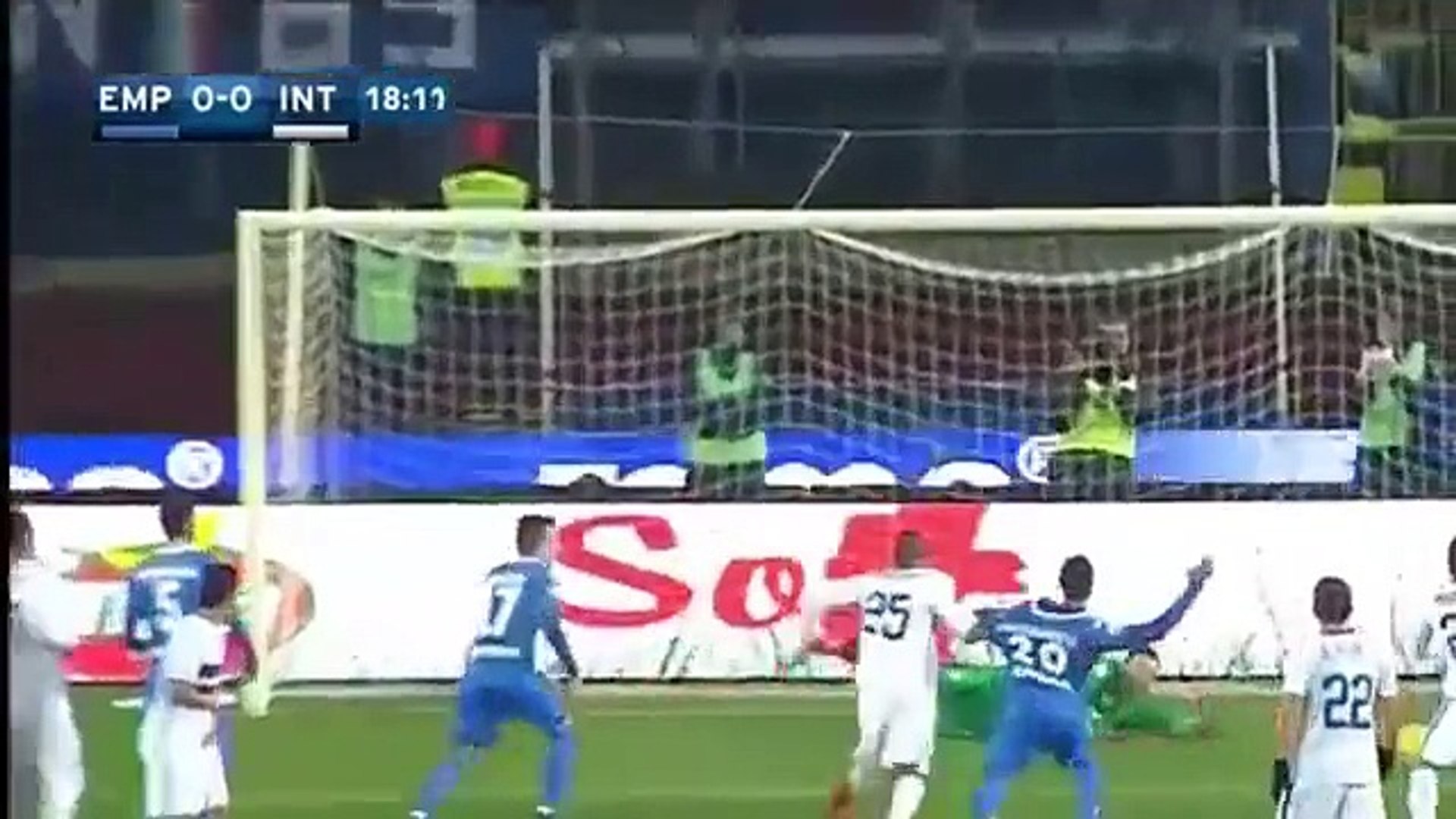 ⁣Empoli 0 - 1 Inter   - Serie A - 06.01.2016