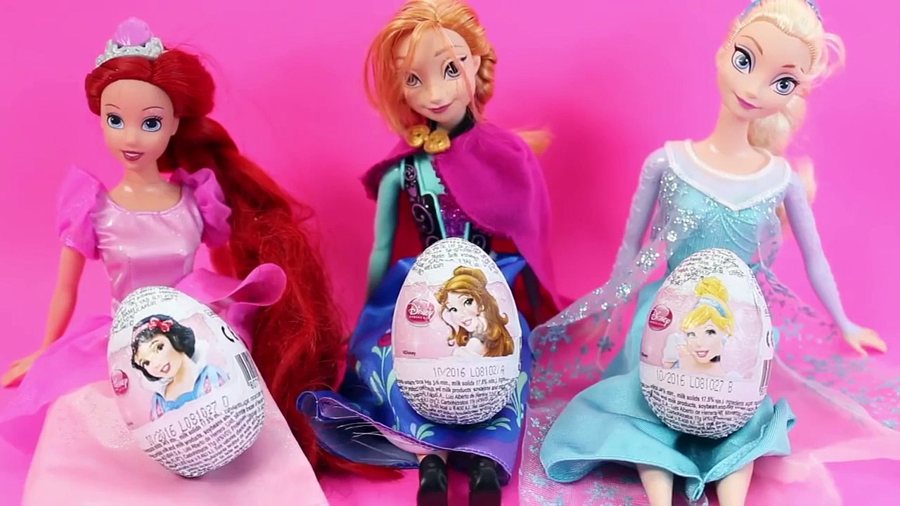 Disney Princess surprise eggs toy videos juguetes Princesas Disney huevos sorpresa