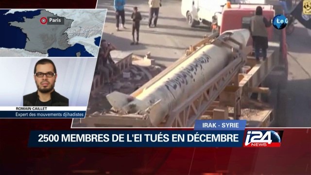 2500 membres de l'EI tués en décembre