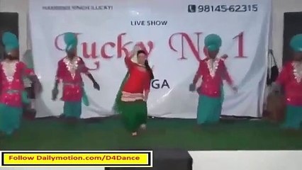 Beutifull Indian Girl Stage Dance - Kehndi Ma Pangra Pana - HD