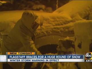 Flagstaff braces for huge round of snow