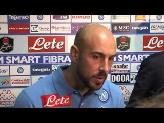 Napoli-Torino 2-1 - Reina: "Presto per parlare di scudetto" (06.01.16)