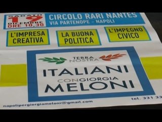 Napoli - "Terra Nostra Italiani con Giorgia Meloni" (19.12.15)