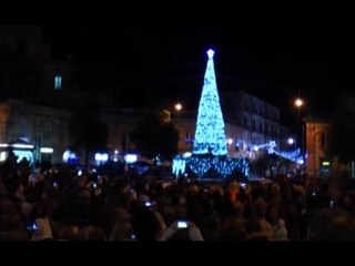 Portici (NA) - Natale, si accendono le luminarie (18.12.15)