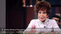 E’ morta Silvana Pampanini, Gina Lollobrigida tuona: “Niente ci univa”