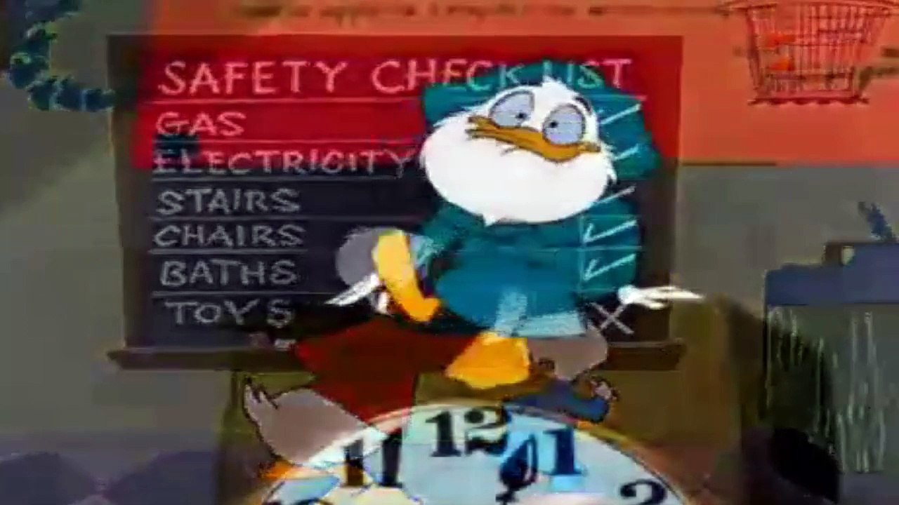 Donald Duck - How to Have an Accident At Work.