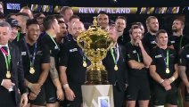 All Blacks Trophy lift and celebrations - Rugby World Cup 2015