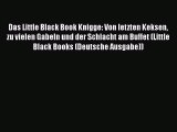 Das Little Black Book Knigge: Von letzten Keksen zu vielen Gabeln und der Schlacht am Buffet