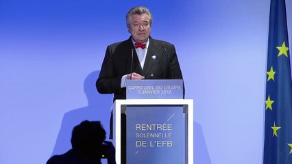 Rentrée de l’EFB 2016 - Discours de Jean NERET, AMCO, Président délégué de l’EFB