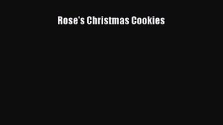 Download Rose's Christmas Cookies PDF Online