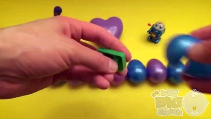 Disney Cars Surprise Egg Learn-A-Word! Spelling Fruit! Lesson 20
