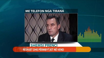 Report TV - Prençi: 200 banesa të përmbytura në Shijak