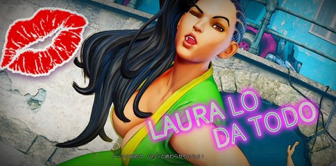 Laura de Street Fighter V lo da todo