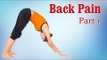 Yoga For Back Pain | Back Stretch, Sciatica Pain & Flexibility | Therapy, Exercise, Workout | Part 1