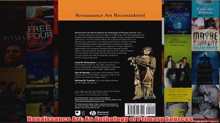 Renaissance Art An Anthology of Primary Sources