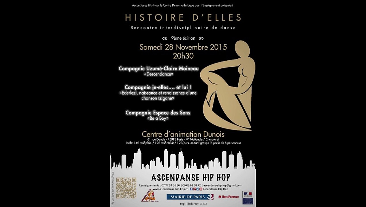 Histoire d'Elles 2015 - 9ème édition - Teaser