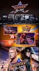 WWE SummerSlam 2012 No Disqualification Match Triple H vs Brock Lesnar