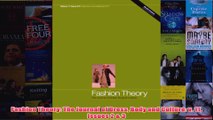 Fashion Theory The Journal of Dress Body and Culture v 11 Issues 2  3