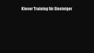 Kieser Training für Einsteiger Full Online