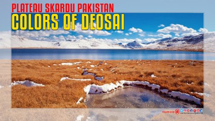 Colors of Deosai Plateau Skardu Pakistan