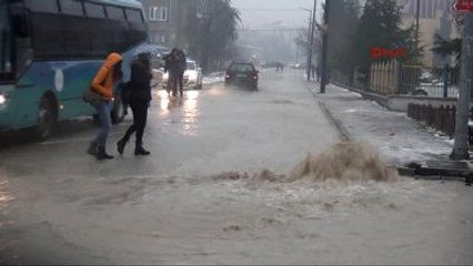 Edirne, Yağmura Teslim Oldu