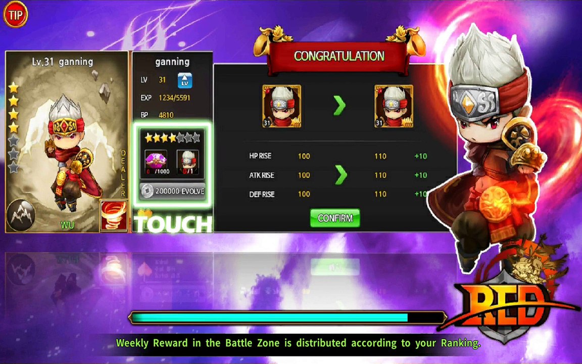 Red : Three Kingdoms - Android gameplay PlayRawNow