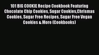 Read 101 BIG COOKIE Recipe Cookbook Featuring Chocolate Chip Cookies Sugar CookiesChrismas