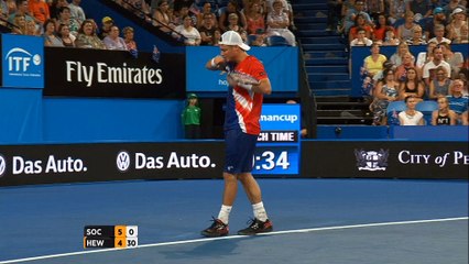 Hopman Cup - La leçon de fair-play de Jack Sock