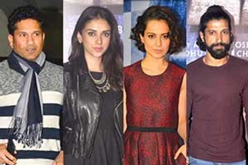 Sachin Tendulkar, Kangana and many more attend Wazir's screening