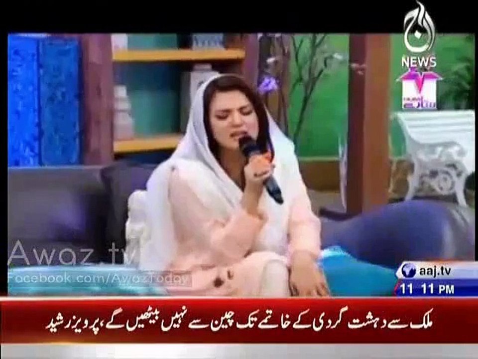 Nusrat Javed Response Over Reham Khan Singing - Is He Really Impressed OR.....