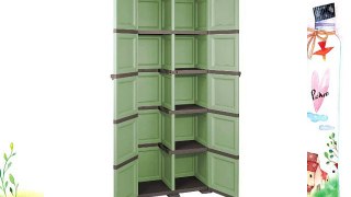 Tontarelli 5-Tier Cabinet with Large Utility Section and 1 Optional Partition