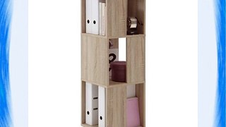 FMD Swivelling Three-Tiered Storage Tower 34 x 108 x 34 cm Canadian