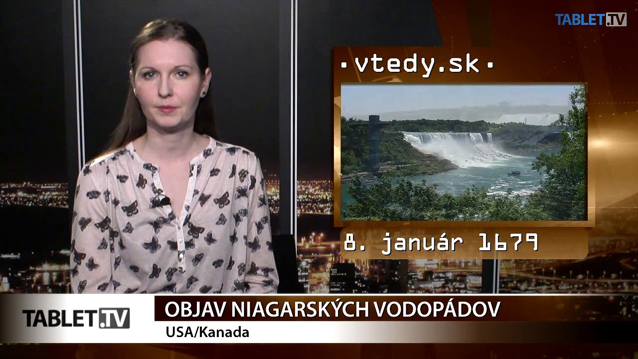 Stalo sa VTEDY: Objav Niagarských vodopádov