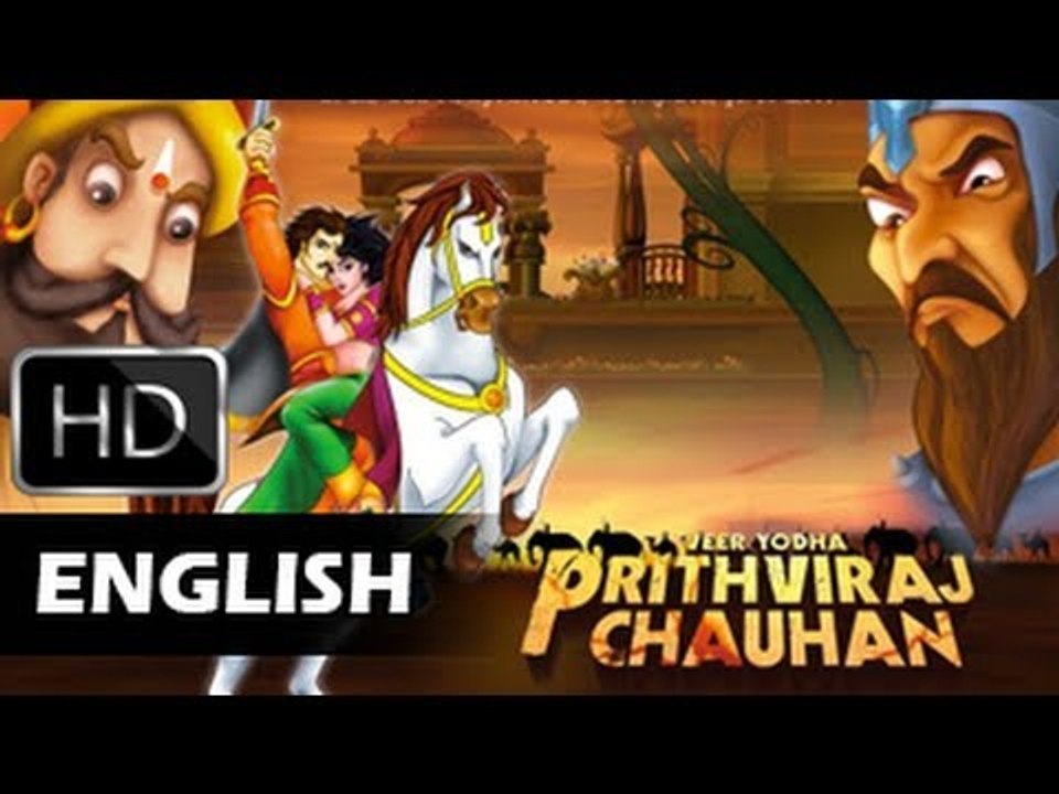 Prithviraj Chauhan Full Movie | English Animated Movie For Kids