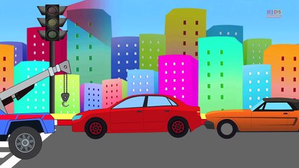 Monster Truck | Kids Vehicle Race | Car Crashing