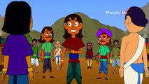 The Monkey And The Bell - Hitopadesha Tales In Hindi - Animation/Cartoon Stories For Kids