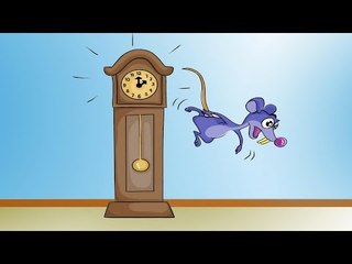 Hickory Dickory Dock Rhymes | Rhymes with Action for Children