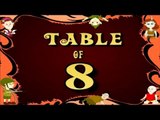 Learn 8x Table | Learn EIGHT Multiplication Tables For Kids | Fun And Learn Videos