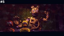 [SFM FNAF] Top 5 Five Nights at Freddys Funny Animations